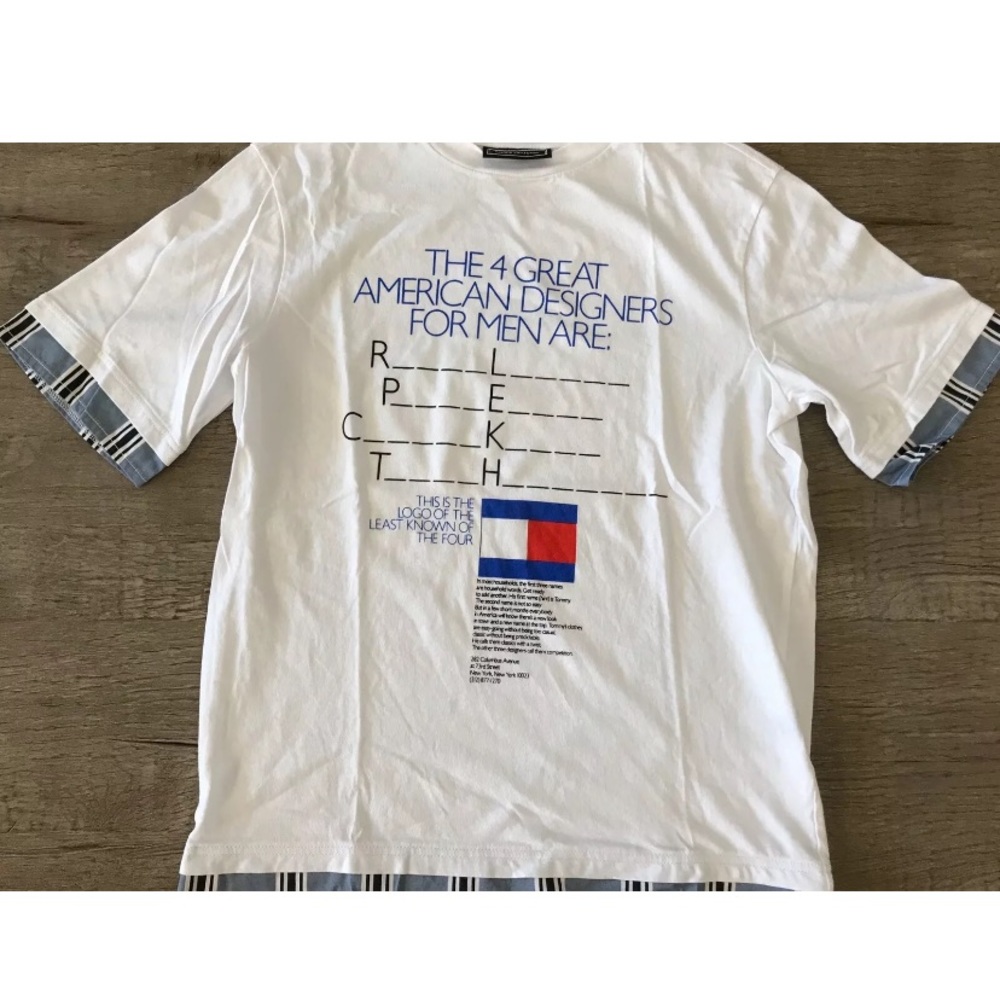Tommy Hilfiger Runway Collection T Shirt Small